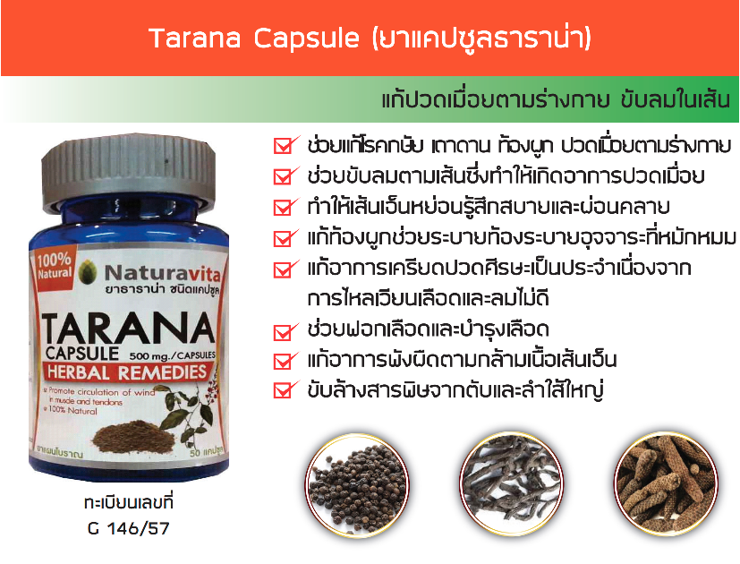 Tarana Capsule ธาราน่า