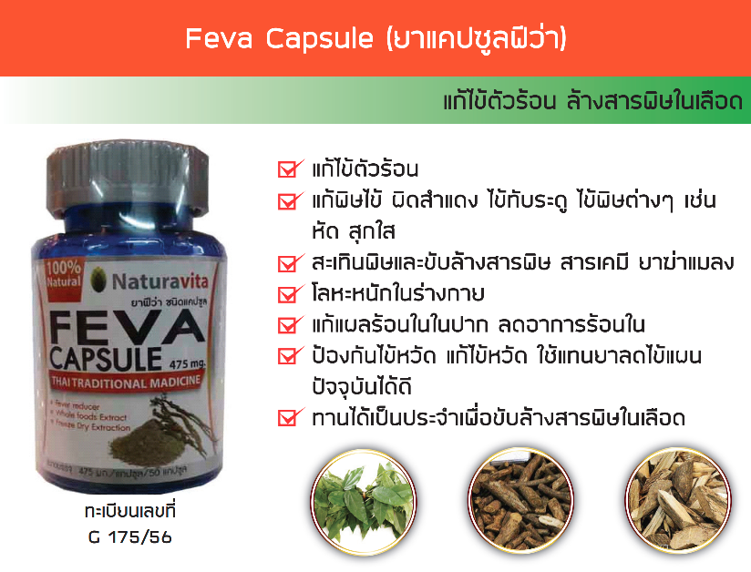 Feva Capsule (ฟีว่า) 